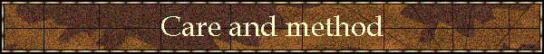 Care and method