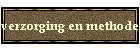 verzorging en methode